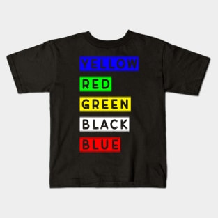 Funny Colours Kids T-Shirt